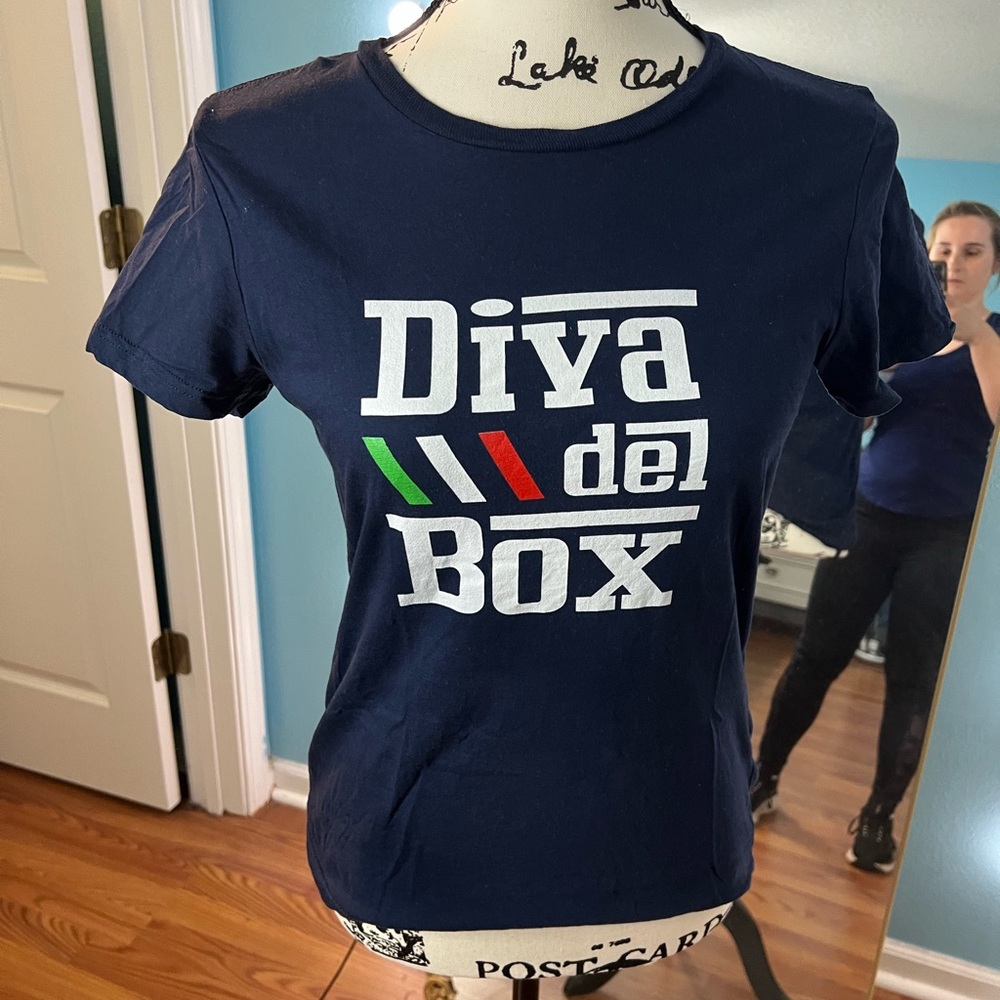 Navy Blue Short Sleeve Tee